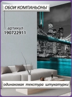 Фотообои 3D флизелиновые ночной город