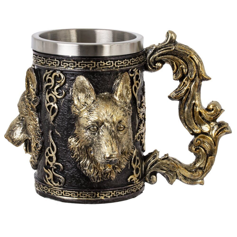 GAEM Кружка "Волк", 600 мл, L19 W14 H13,5 см