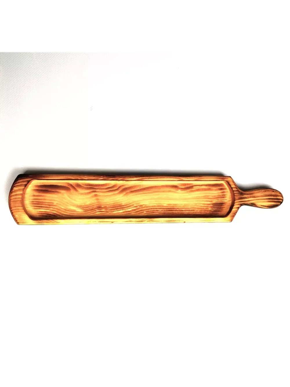 Деревянная менажница для нарезки, подачи из кедра