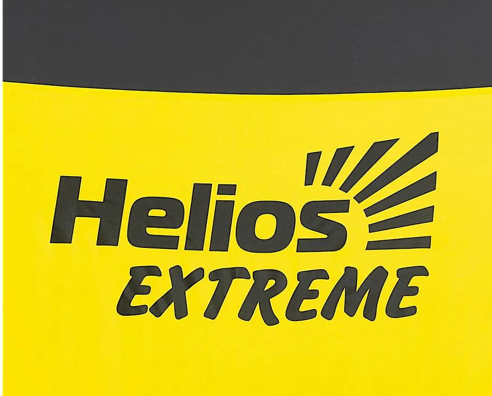 Палатка зимняя п/автомат Helios Куб Extreme V2.0 1.8x1.8x2.07м 2000мм (Широкий вход с внутренними порогами) HS-IST-CE-1.8 Желтый-Черный
