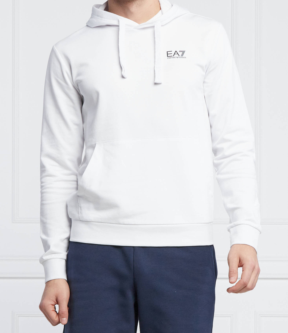 Худи EA7 - белый(8NPM04 PJ05Z)
