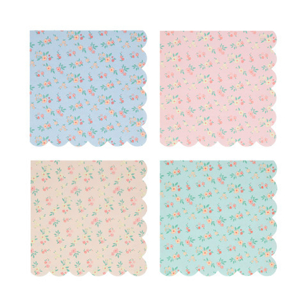 Салфетки большие "Vintage Ditsy" 16 шт. (16,5 х 16,5 см)