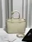 Сумки CELINE TEEN CONTI из натуральной телячьей кожи кремовый