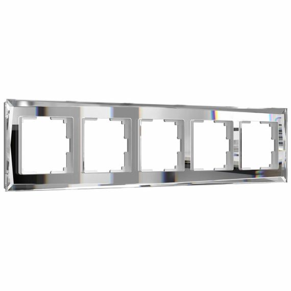 Рамка на 5 постов зеркальная Werkel W0051220 4690389158896