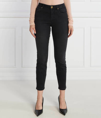Джинсы SABRINA SKINNY DENIM BLK BLK S Pinko - черный(100169 A102)