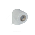 Угольник PP-R комбинированный белый Дн 20х3/4" ВР RTP (РосТурПласт) 10791