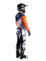 Мотоштаны Sharmax White-Orange