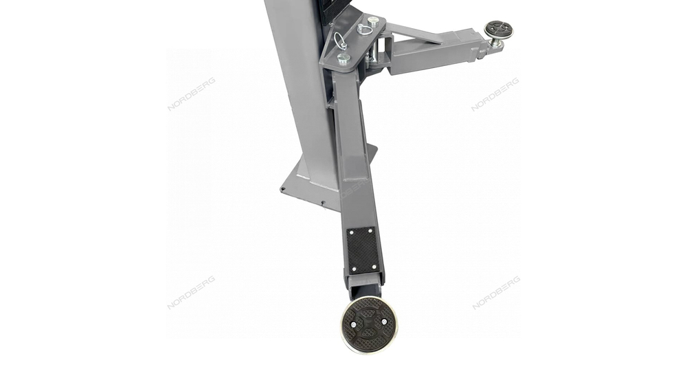 Подъемник двухстоечный 4 т, верхняя синхронизация, H=4,1 м, 220 В, серый NORDBERG N4124H1-4G_220