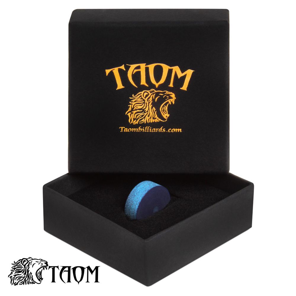 Наклейка для кия Taom 2.0 Break&amp;amp;Jump Blue ø14мм в индивидуальной упаковке 1шт.