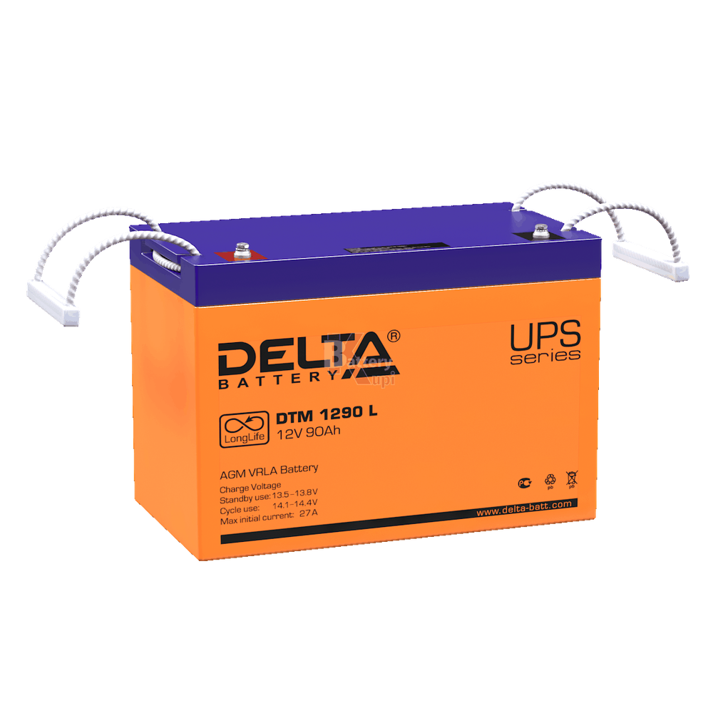 Аккумулятор Delta DTM 1290 L (AGM)