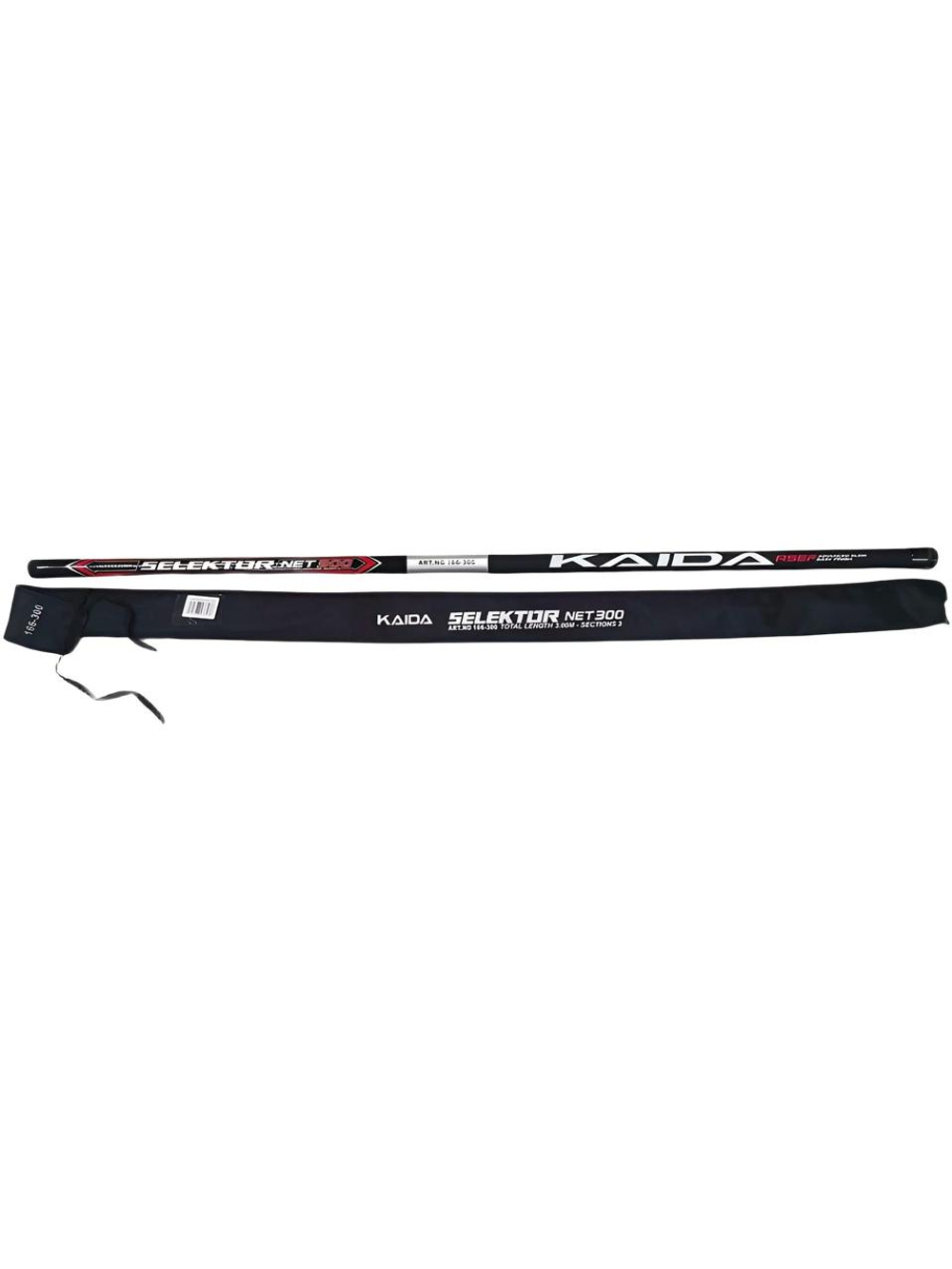 Ручка для подсачека телескопическая KAIDA SELEKTOR NET 4 метра