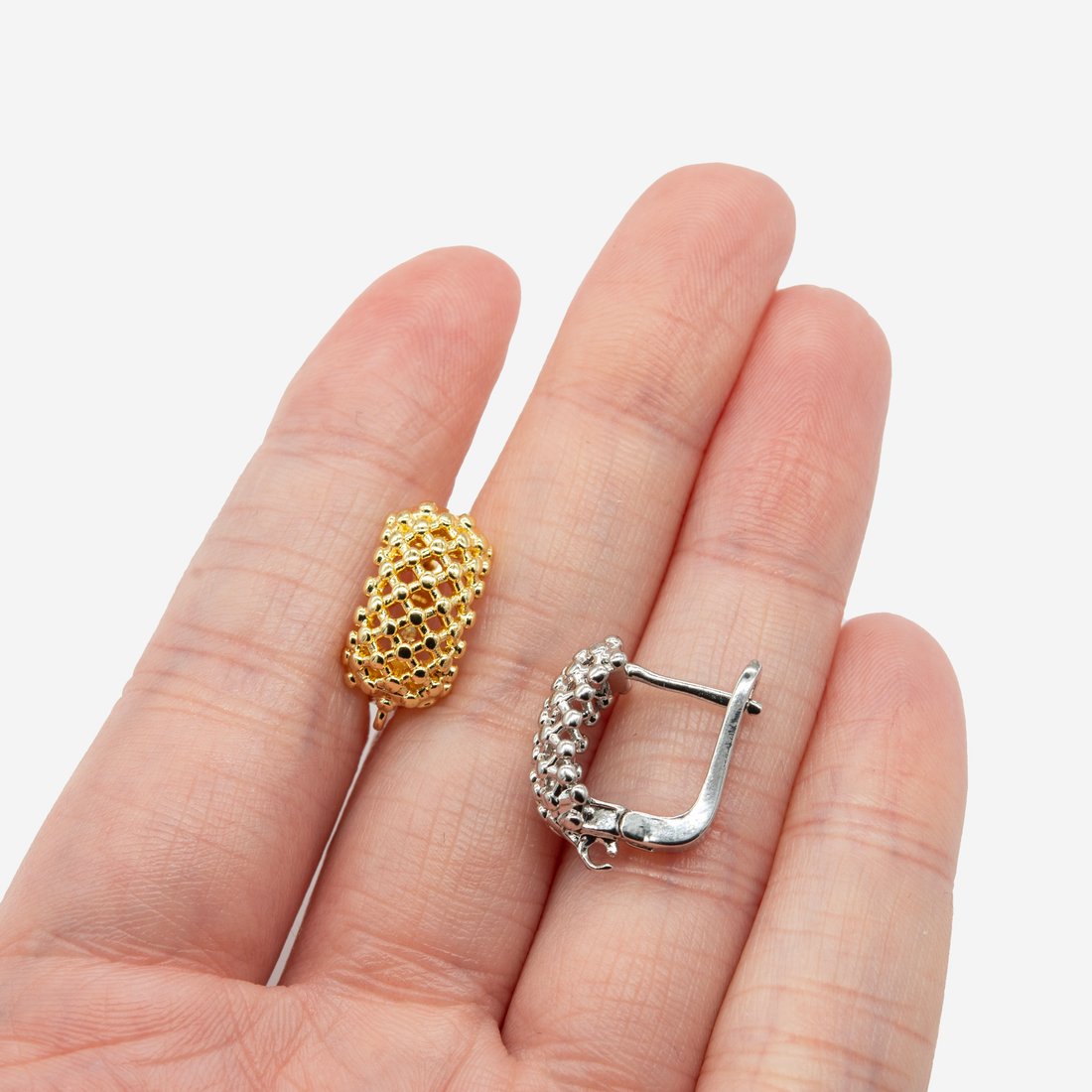 Швензы "Filet", 16,5мм, родирование