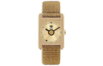 Adidas Originals STREET Wrist Watch Quartz Movement Nylon Strap Gold Dial Women"s Watch 30m Water Resistant