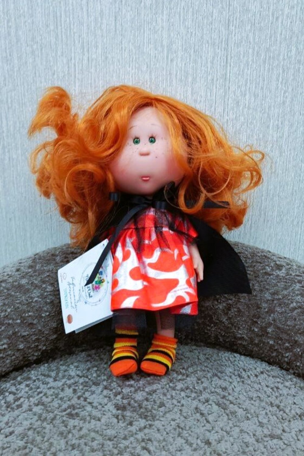 УЦЕНКА Кукла Nines виниловая 23см Little Mia в пакете (3141A)