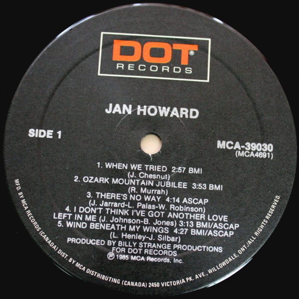 Jan Howard / Jan Howard (LP)