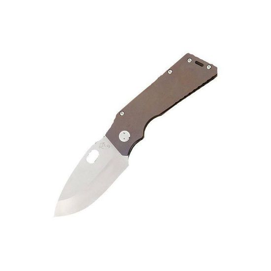 Складной нож скл. Medford Tactical Fighting Folder-1 MF/TFF-1 Tb-Bronze S35VN c клинком из стали CPM-S35VN, рукоять титан