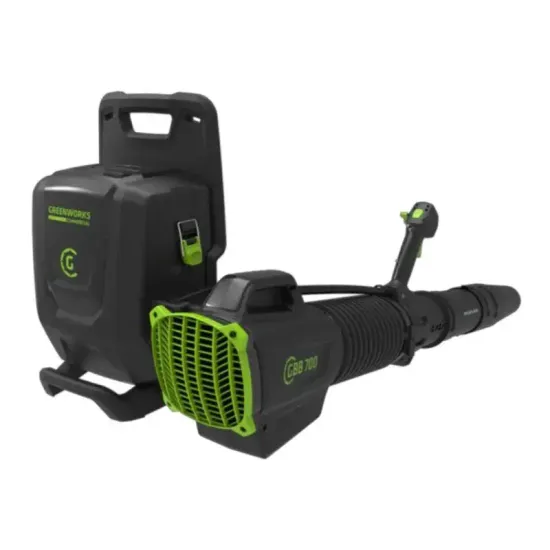 Ранцевая воздуходувка GREENWORKS GD82BPB 2407207 (без АКБ и ЗУ)