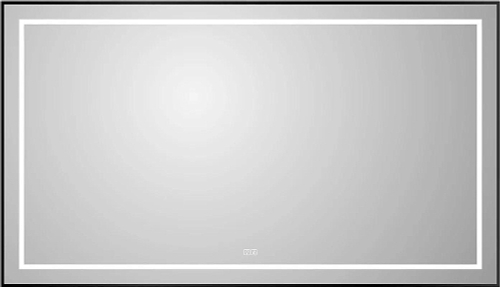 Зеркало BelBagno Kraft SPC-KRAFT-1400-800-LED-TCH-WARM-NERO черный