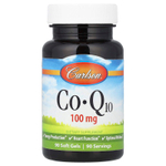 Carlson, CoQ10, 100 мг, 90 мягких таблеток