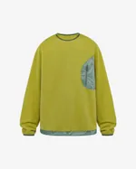 Толстовка Called a Garment Utilitarian золотая оливка