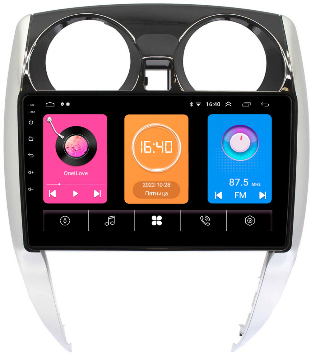 Магнитола для Nissan Note 2 2012-2021 - OEM GT10-539 на Android 10, 2Гб-16Гб