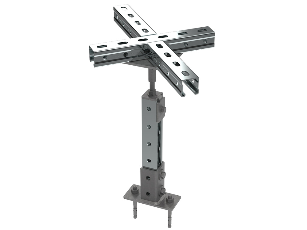 ТМС Опора фальшпола прямая (оцинк.)