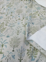 Футер 2х нитка петля Жозефина на сером