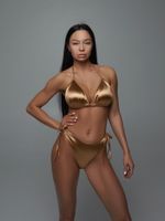 Треугольный лиф от купальника Gold