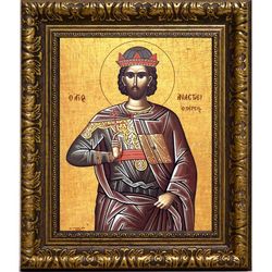 Анастасий Персиянин преподобномученик. Икона на холсте.