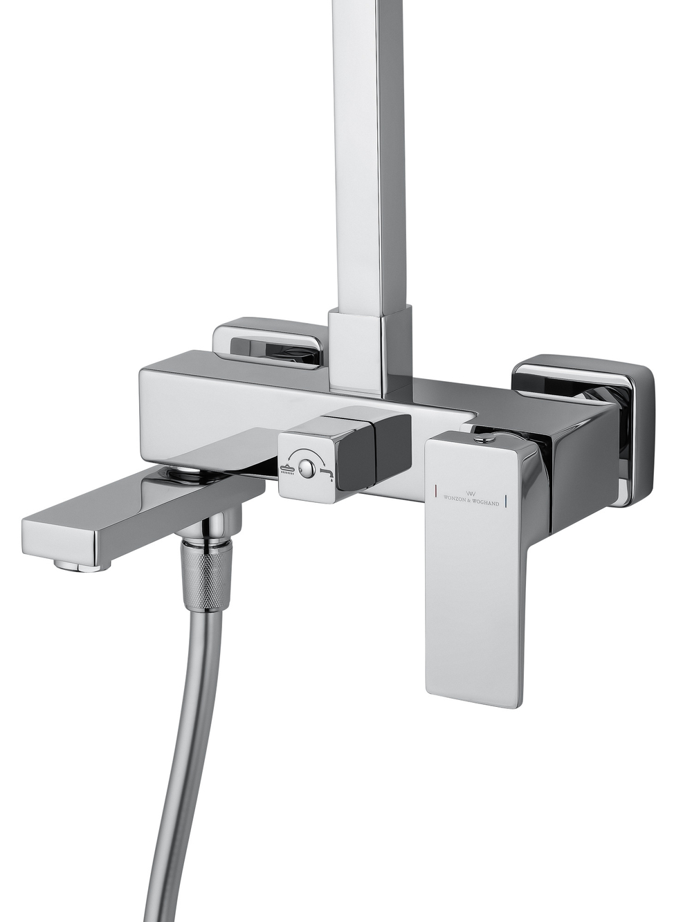 Душевая система WONZON & WOGHAND CUBE 2.0, Хром (WW-88047068-CR)