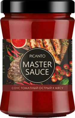 Соус томатный PICANTO / 280 г / Master sauce / Сава