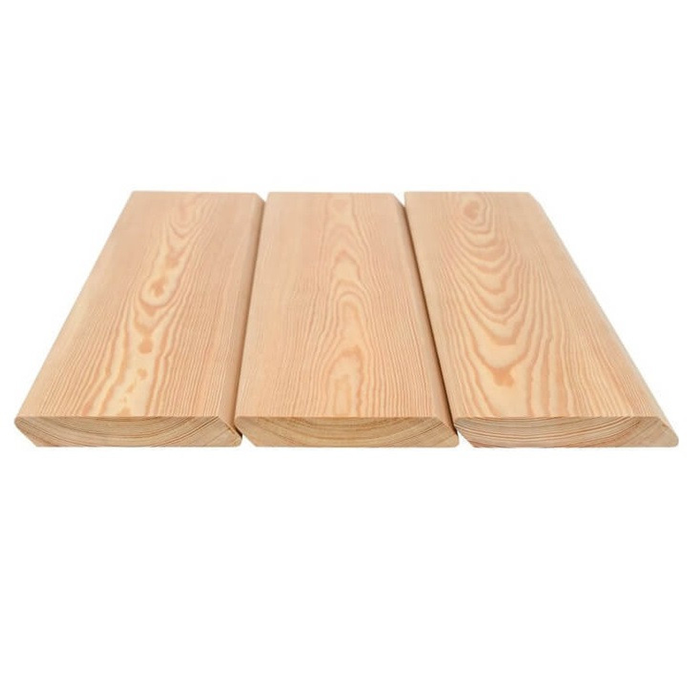 Планкен косой из лиственницы 2000х120х20 мм сорт Прима