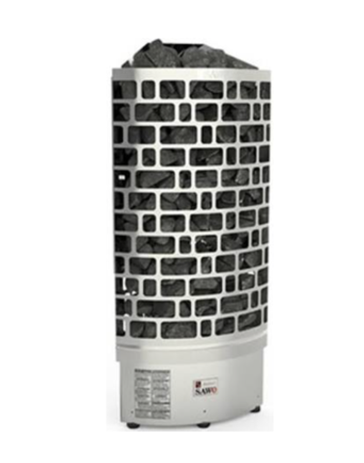 Электрическая печь SAWO ARIES ARI3-75NI2-CNR-P (7,5 кВт, без пульта, нержавейка, встроенный блок мощности, угловая)