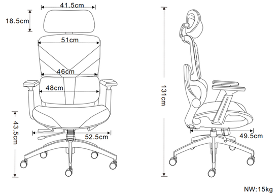 Кресло офисное GM-77