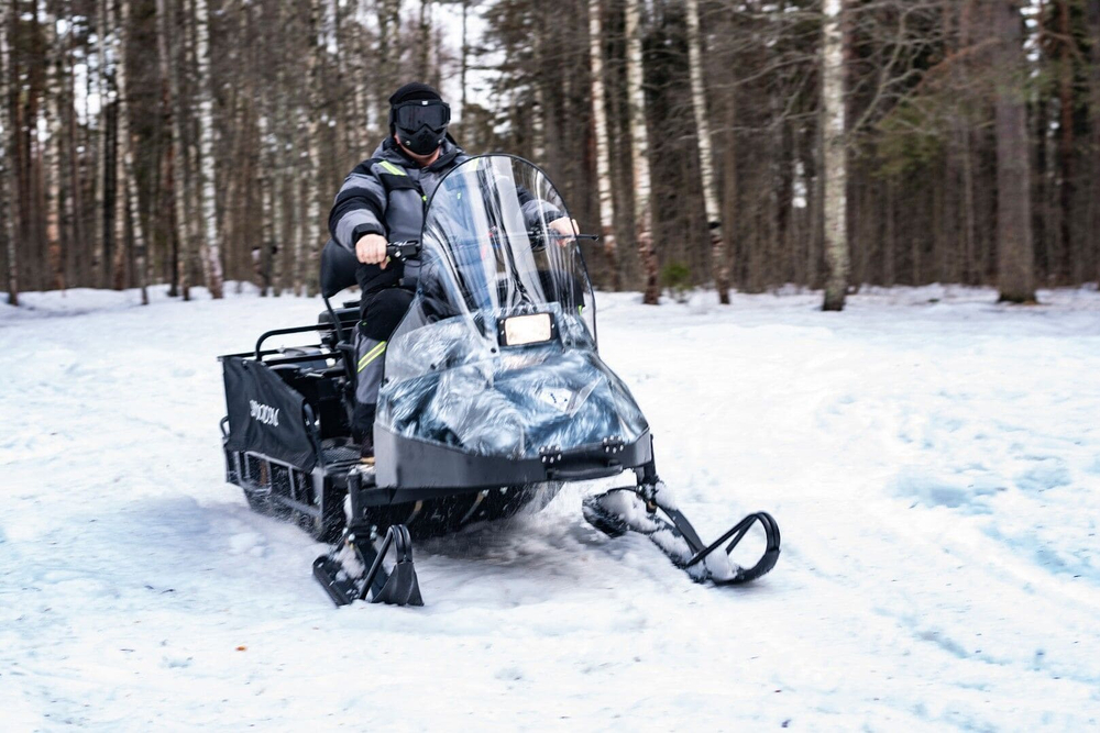 Мини-снегоход БУРЛАК-М Егерь Экспедитор 20 л.с.