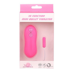 Маленькое вибро-яйцо Bullet Vibrator (10 режимов) (Цвет: розовый, фуксия)