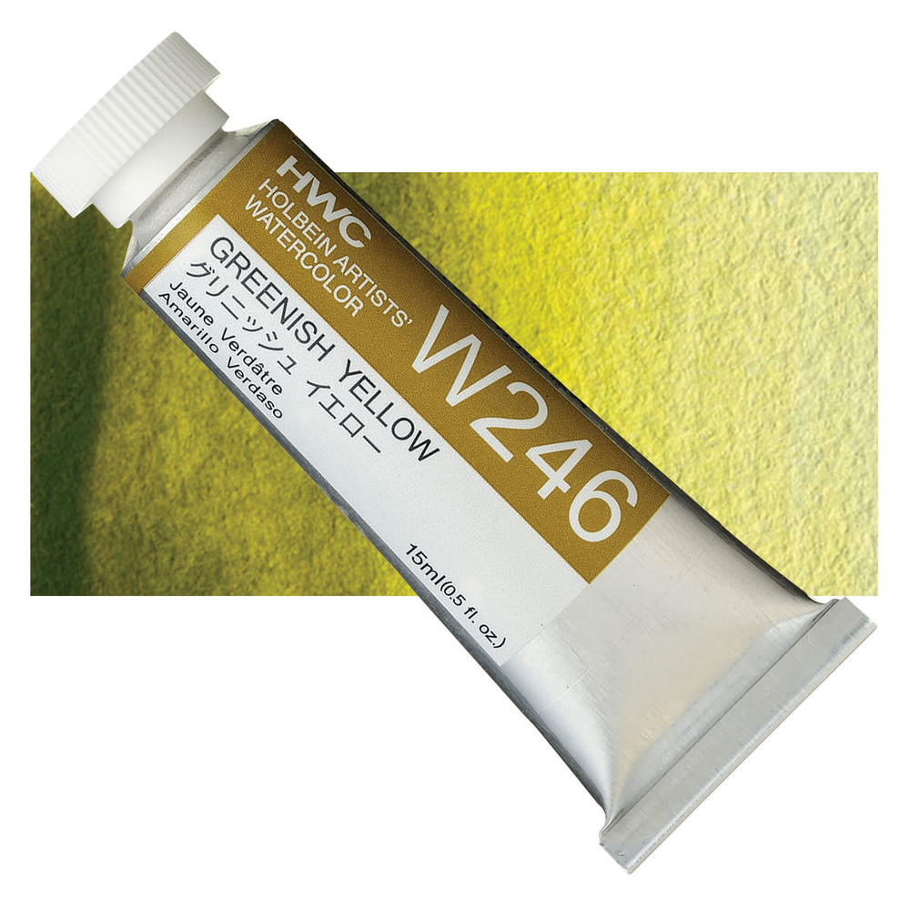 Акварель Holbein 15 мл. 246 [C] Greenish Yellow