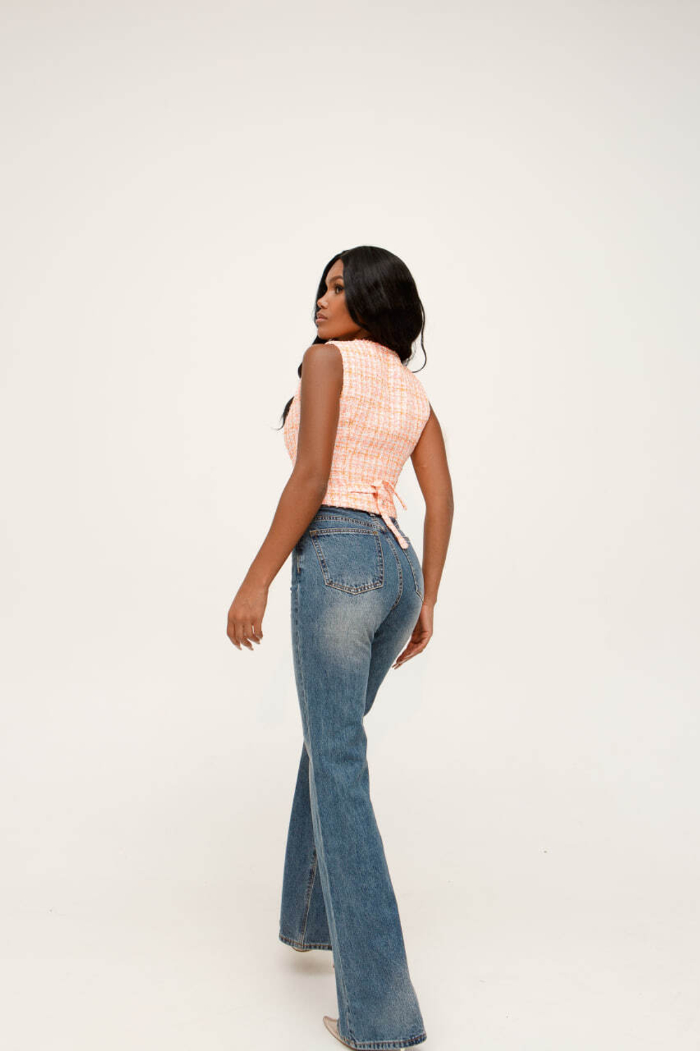 Джинсы прямые классические, синий