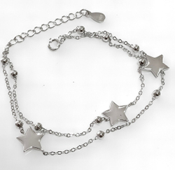 Ювелирный браслет из серебра