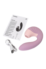 Вибратор Satisfyer Supernova с вакуум-волновым стимулятором розовый 16,9 см