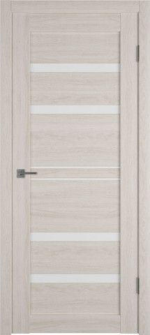 Межкомнатная дверь экошпон VFD (ВФД) Atum Pro 26 Scanson Oak стекло White Cloud
