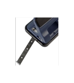 Дырокол 30л. KW-trio металл, синий, с линейкой 0916BLU