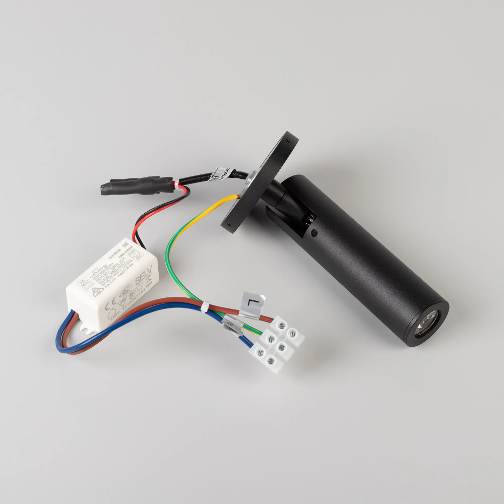 Светильник SP-READER-NB-R60-3W Warm3000 (BK, 20 deg, 230V) (Arlight, IP20 Металл, 3 года) 053091
