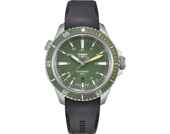 Швейцарские тактические часы Traser P67 Aunomatic Diver Green 110326