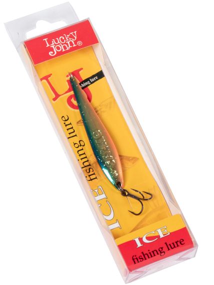 Блесна вертикал. зим. Lucky John S-3 с тр. 06.0г AP блистер