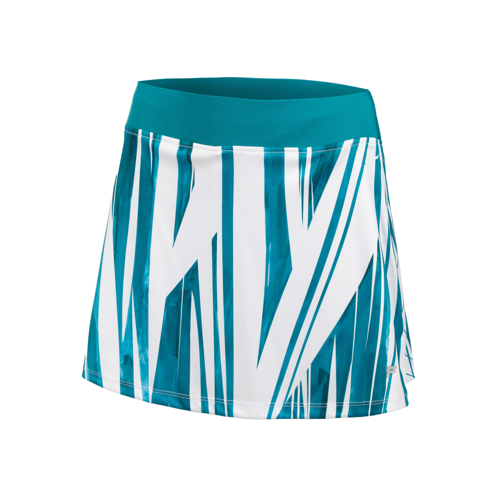 Женская теннисная юбка Fila Romina Skirt Women - Petrol, White