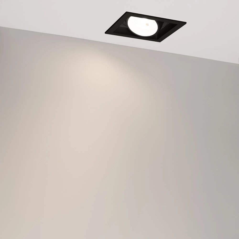 Светильник MS-VORTEX-BUILT-S140x140-30W Day4000 (BK-BK, 50 deg, 230V) (Arlight, IP20 Металл, 5 лет) 058364