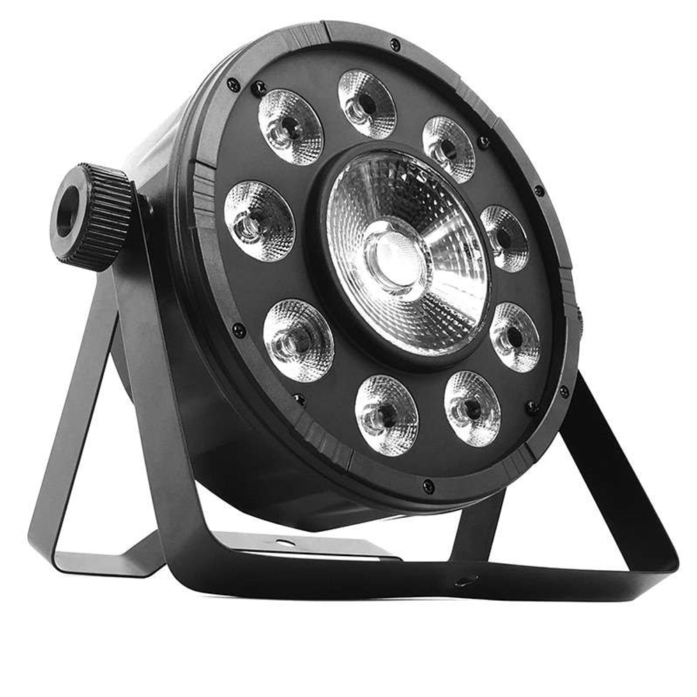 LED PAR 9 X 10W + 30W RGB