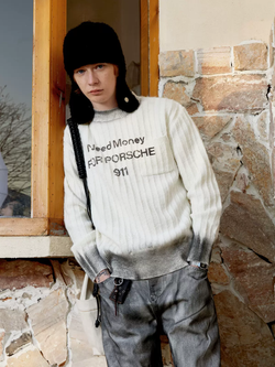 Свитер KREATE "911" Dirty-Spray Sweater