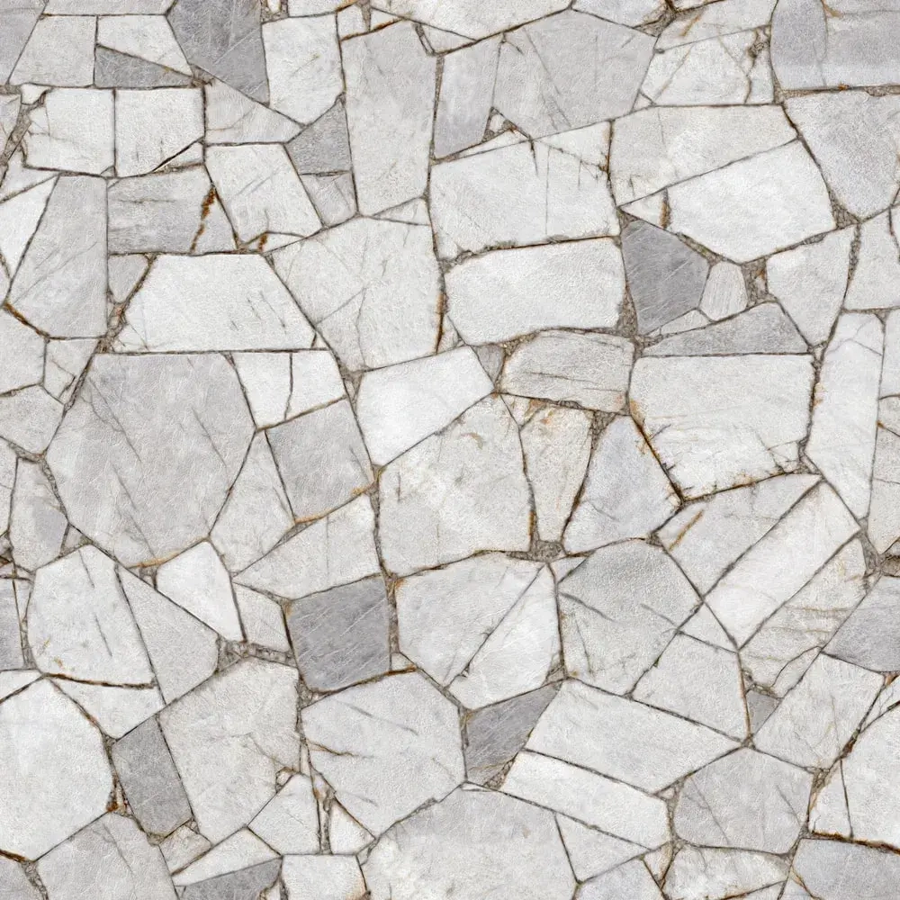 Керамогранит Alma Ceramica GFU04SHR74R Sahara 60x60 белый / серый сахарный под мозаику